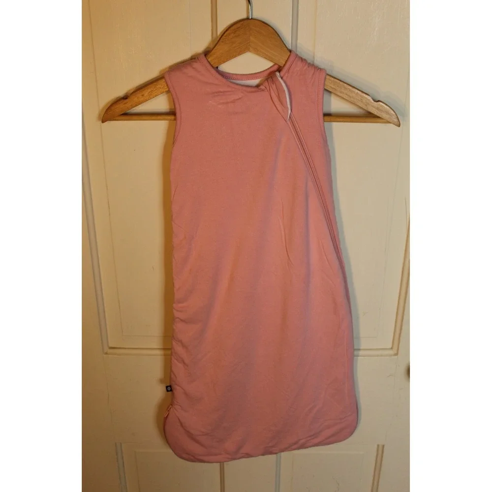 Kyte Baby Sleep Sack Sleeveless Pink Rayon of Bamboo Size S 1.0 Tog